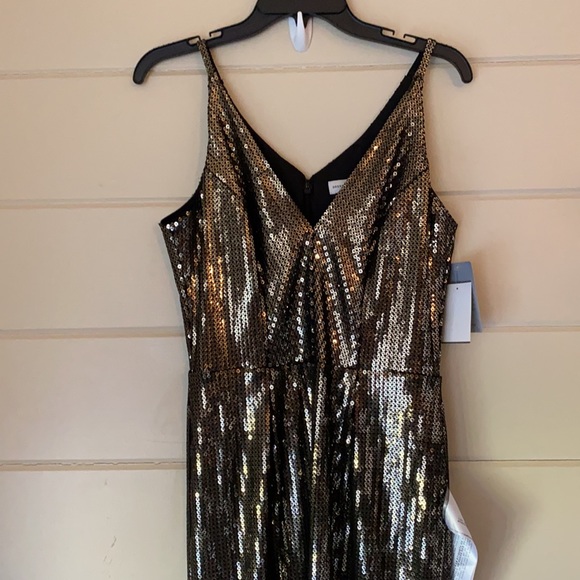 Dress the Population Harper Mermaid Gown Size M - Picture 13 of 14